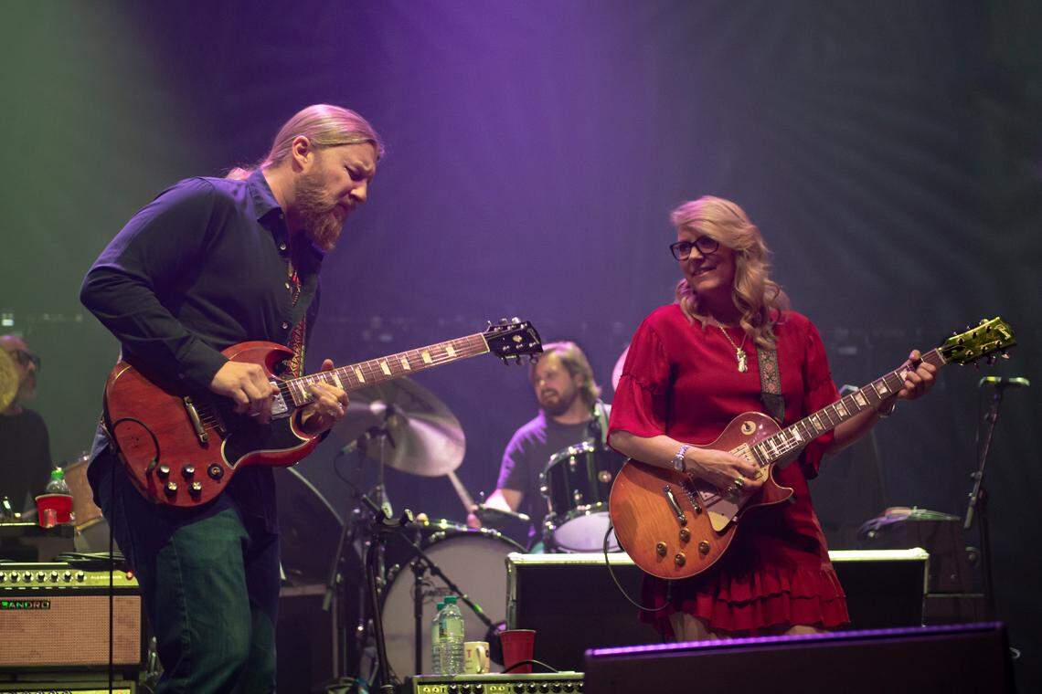 Derek Trucks, left, and Susan Tedeschi are known for organic, transcendent live shows with the Tedeschi Trucks Band.