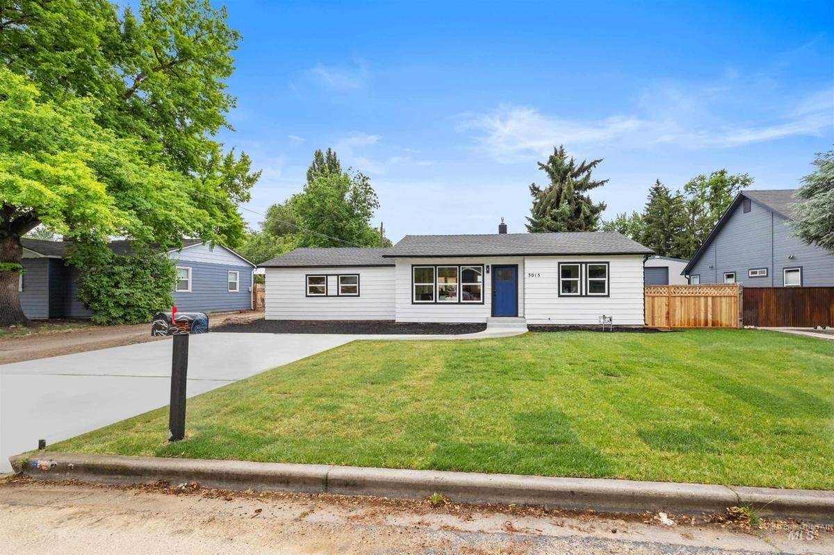 An “after” photo shows the Boise house that won HomeVestors of America’s Ugliest House of the Year contest in 2025 after undergoing renovations.