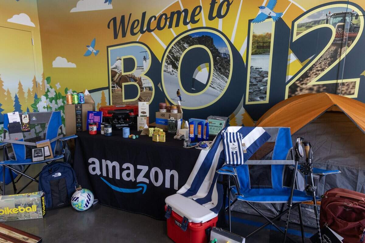 Prime Day deals are set on display at the Amazon Nampa Fulfillment Center, Thursday, June 25, 2026.