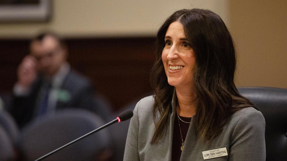 Senate Majority Leader Lori Den Hartog, R-Meridian, seen here in 2025, hopes to change the way the Ada County Highway District picks commissioners.