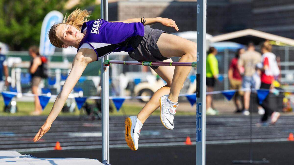 Rocky Mountain’s Kenzie Bennett was one of 17 Grizzlies to make the 5A SIC academic all-conference team in girls track.