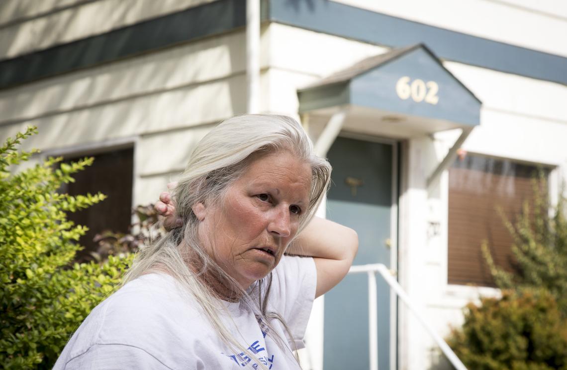 Traci Foy lived in this one-bedroom North End apartment for more than three years. But when her rent went from $575 to $750 a month, she could no longer afford to live there on her $936 monthly disability payment. “It’s not the way for somebody to live, taking three-quarters of your check,” says Foy. “That’s just wrong.”