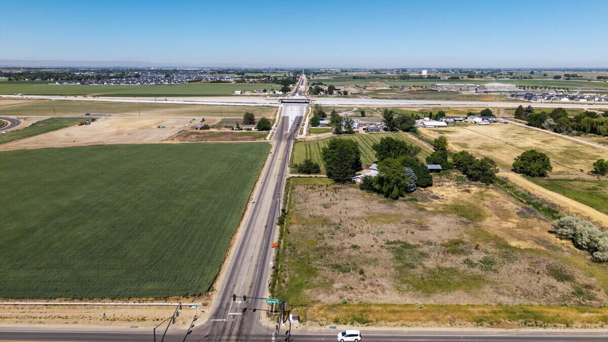 Two developments are proposed for land at the northeast corner of Ustick Road and the McDermott Road bypass, near Idaho 16 in Meridian.