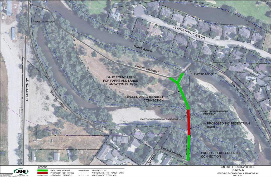 One solution to a detour along the Greenbelt in Garden City would be to install a new bridge to Plantation Island and connect with a portion of the Greenbelt that is on the island.