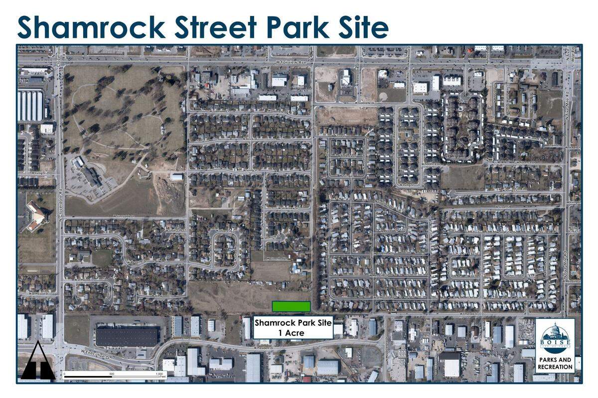 The one-acre parcel would bring 2,600 West Boise residents within a 10-minute walk of a park, according to a city news release.