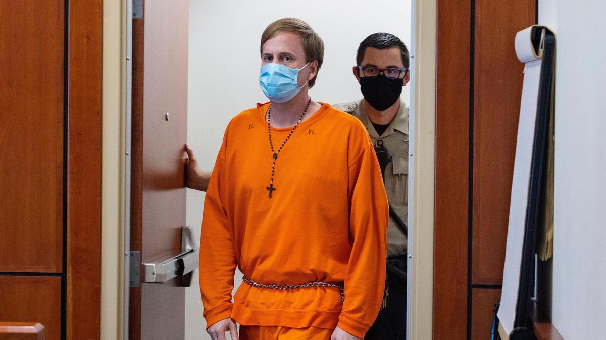 Former state Rep. Aaron von Ehlinger, who was convicted of rape in April, appeared at the Ada County Courthouse Thursday for a hearing on his motion to retry or acquit his case.