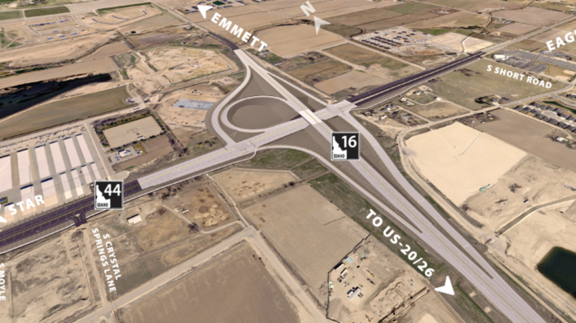 North Ada County is getting a new $55M interchange. What it’ll cost drivers