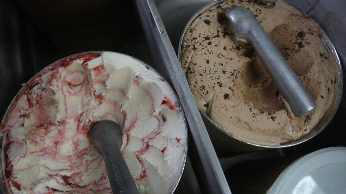 Delsa’s Ice Cream Parlor offers more than 50 flavors.