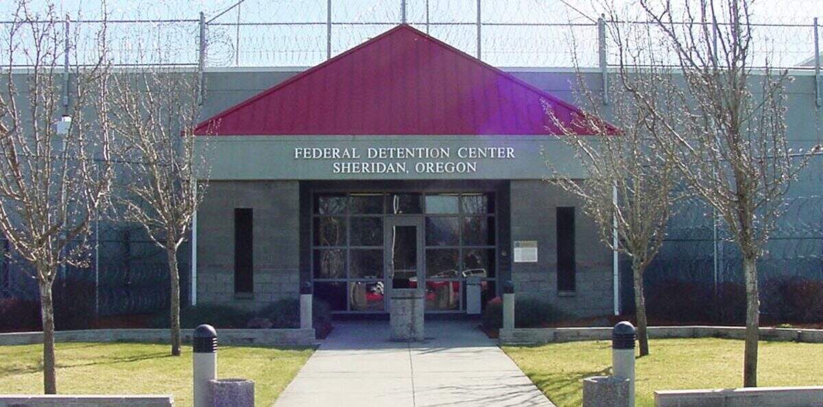Dillon McCandless is currently being held at FCI Sheridan, a federal correctional institution about a half-hour drive from Salem, Oregon.