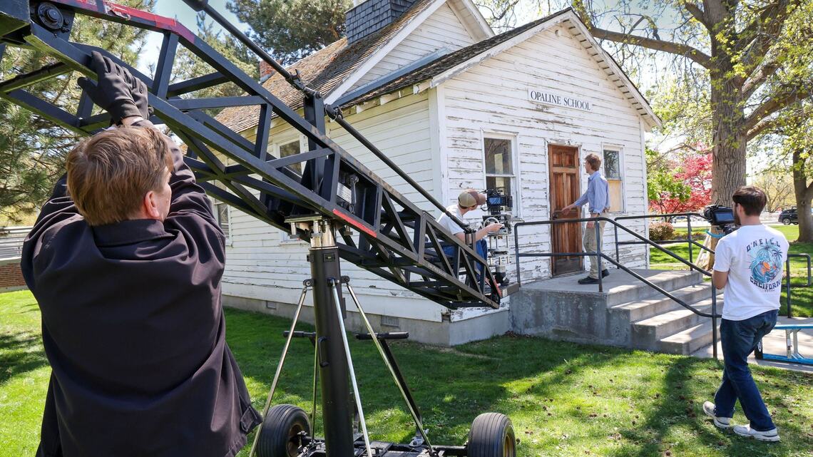 Ever wonder what that old schoolhouse is next to Albertsons Stadium at Boise State?