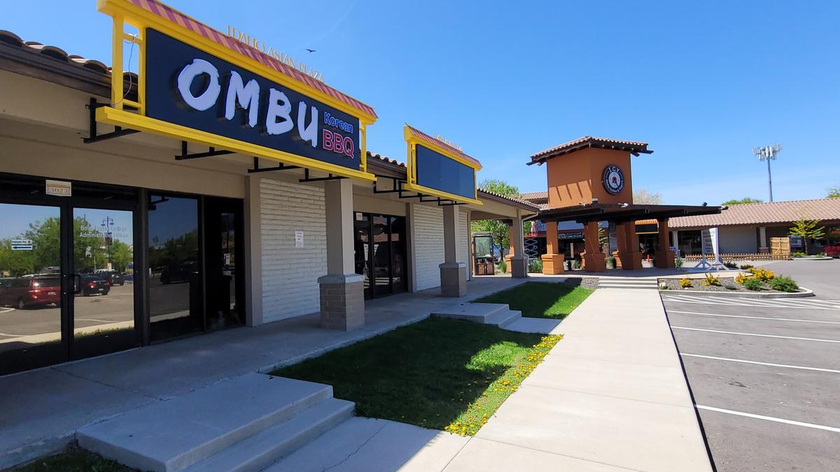 Hot Pot Restaurant plans to remodel the empty storefront to the right of the Ombu Korean BBQ sign in the Idaho Asian Plaza on North Cole Road. Ombu has not yet opened.