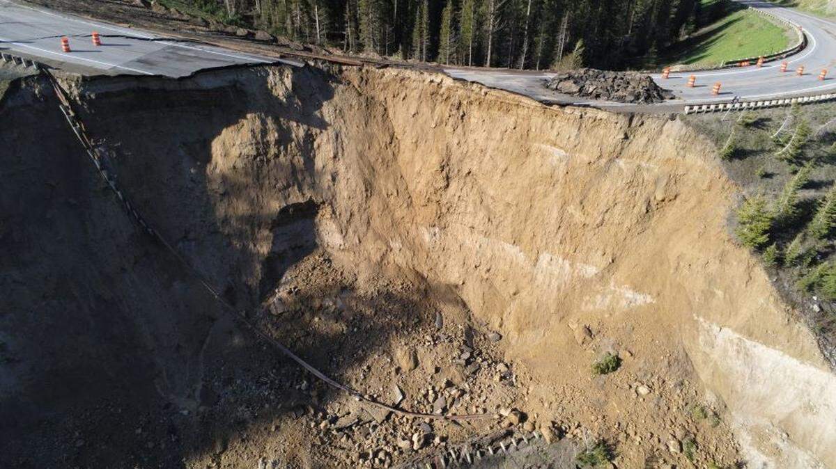 After a colossal landslide, Wyoming State Highway 22 has closed and will not be reopening for the foreseeable future.