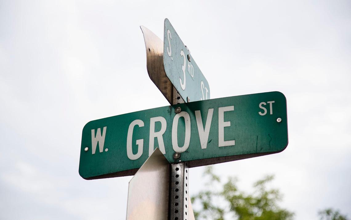 The city is hoping to approve a redesign plan for Grove Street downtown between 3rd and 6th Streets. The plan would include widening sidewalks and developing multi-use buildings where parking lots are currently occupying space.