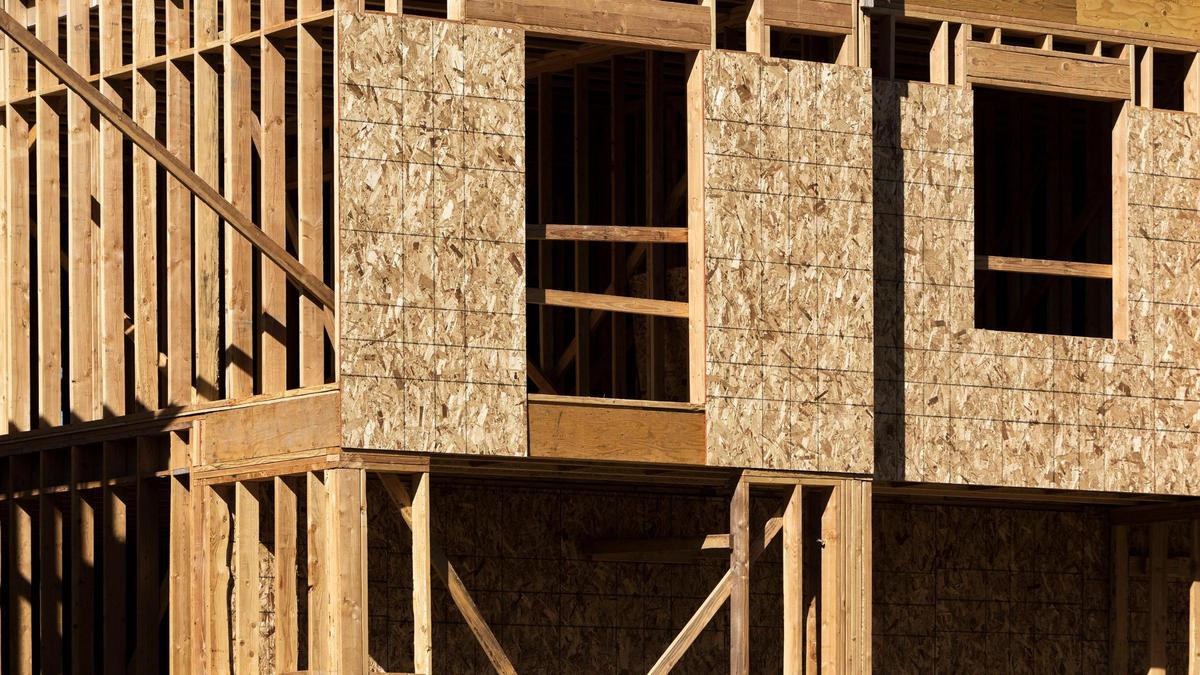A home under construction this summer near 27th Street and Stewart Avenue in Boise.