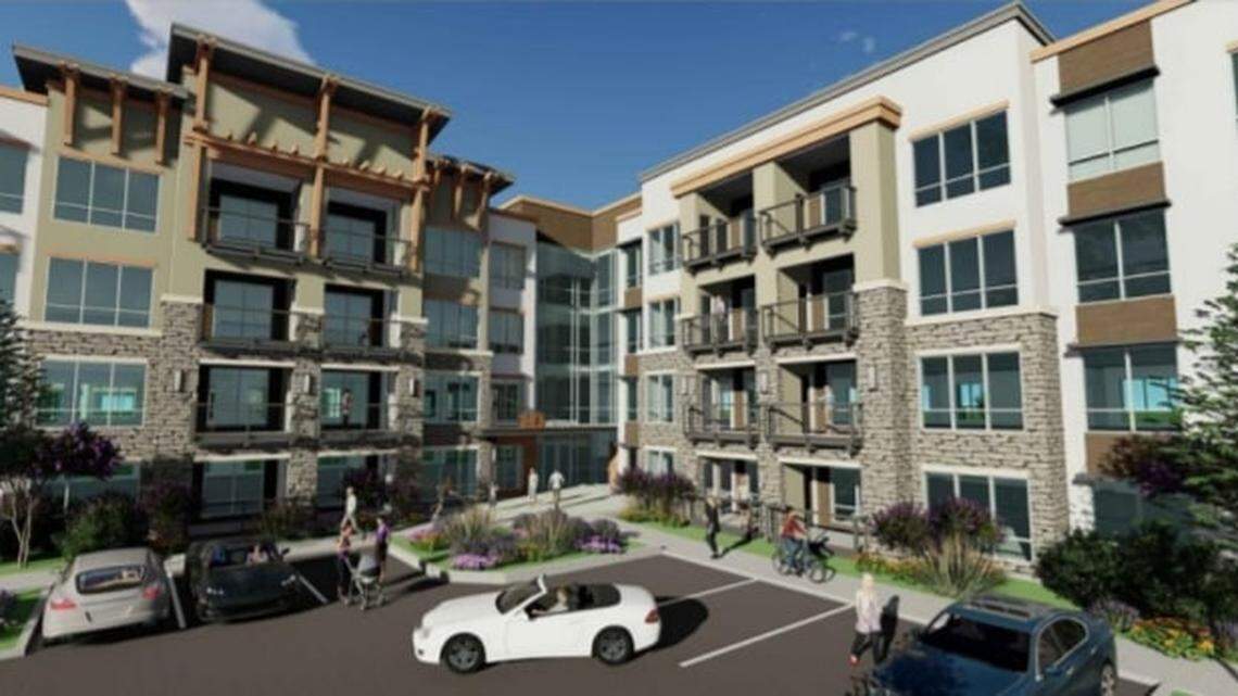 The 10 at Meridian will be located at the southwest corner of Franklin and Ten Mile Road. The subdivision will be a combination of town homes and apartments.