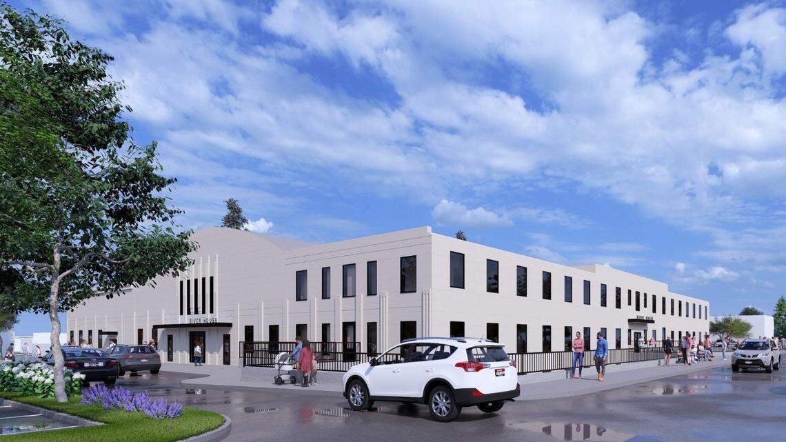 A conceptual rendering of River House Ministries at the Armory, once the redevelopment is completed. One neighbor appealed the church’s conditional use permit.