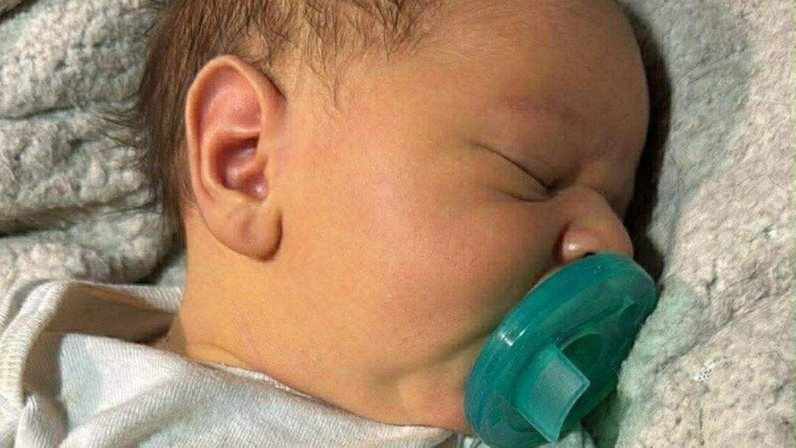 A photo of the infant was shared on a Change.org petition in support of Benji’s Law.