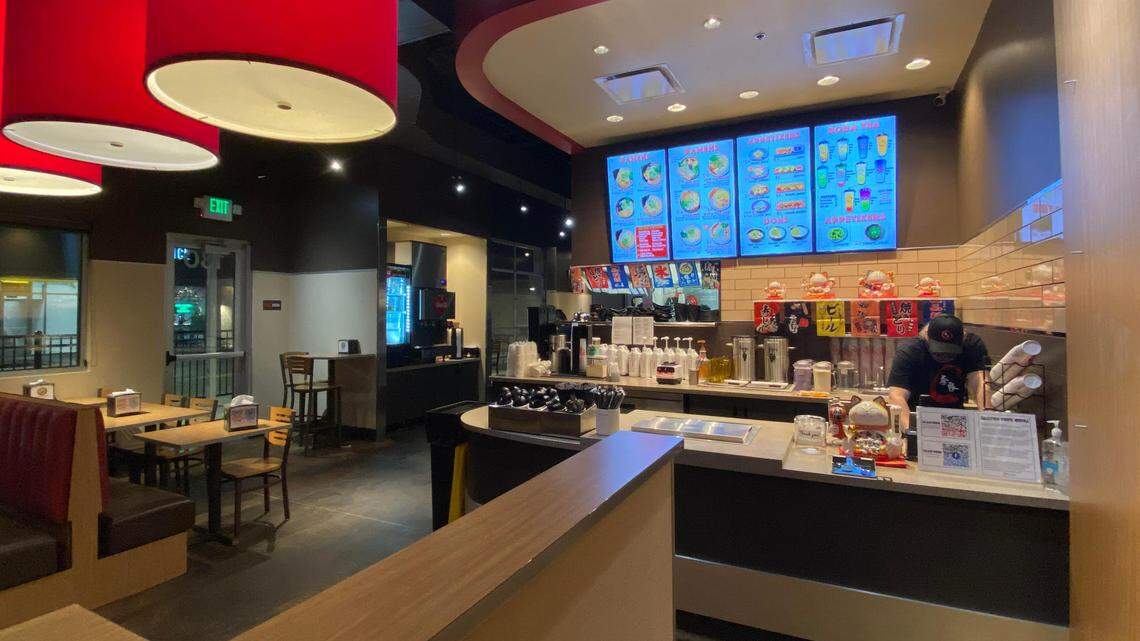 Nara Ramen has taken over a former Good Burger restaurant space.