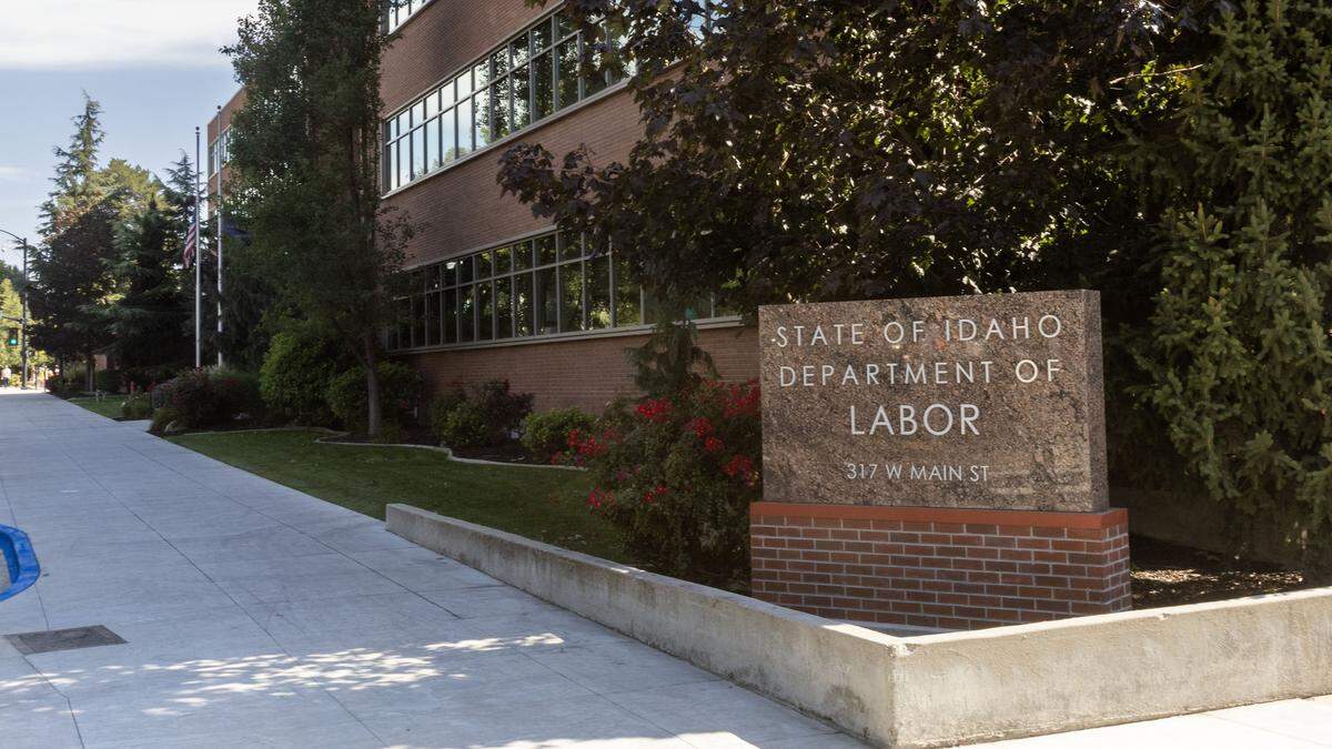 The Idaho Department of Labor at 317 W. Main Street in Boise.