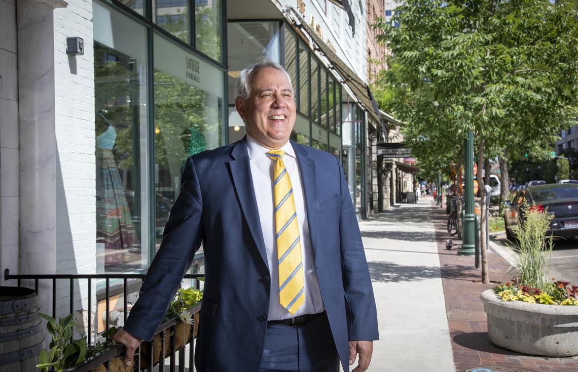 Incumbent Mayor Dave Bieter is up for election on the Nov. 5.