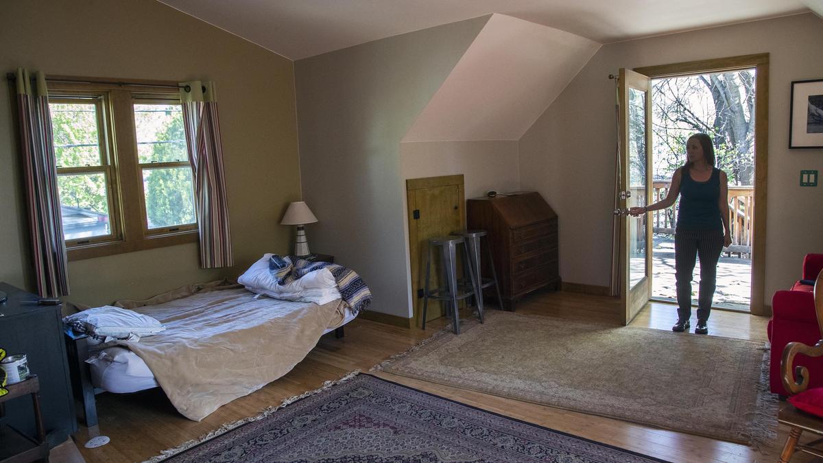 Leslie Webb has wondered about offering the “mother-in-law” living space above her family’s garage as an Airbnb or apartment for rent. To limit even more traffic in an already congested neighborhood, she and her husband ultimately decided against either option.