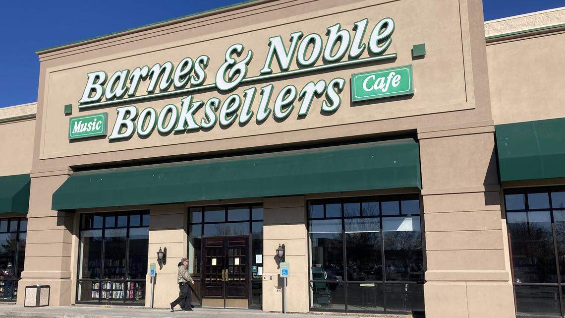 A shopper walks into Boise’s Barnes & Noble Booksellers store at 1350 N. Milwaukee St.