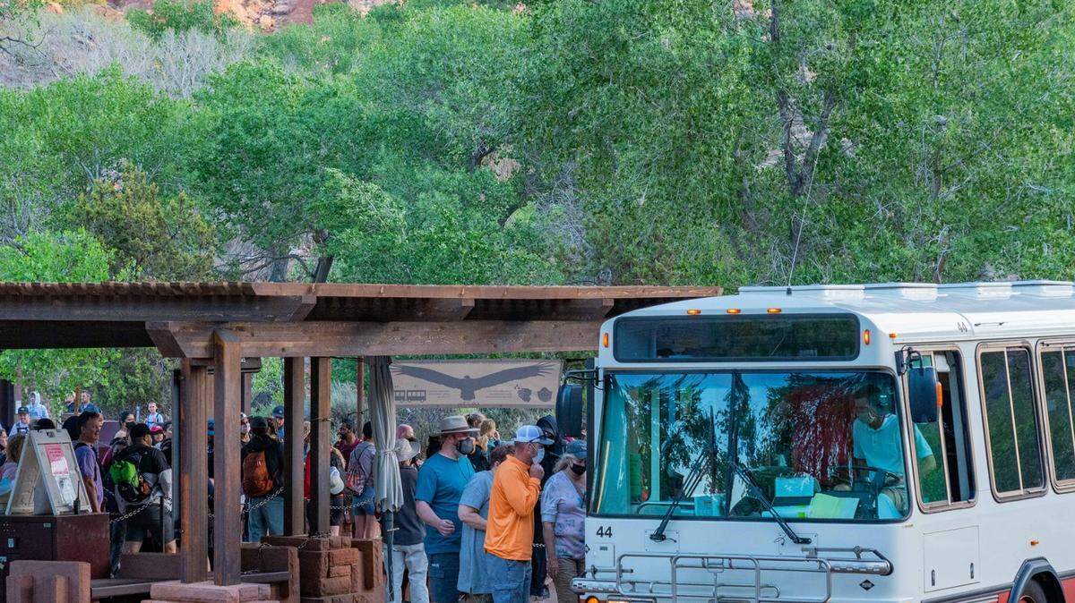 Five contracted Zion National Forest shuttle drivers quit after claims of “verbal abuse” from riders over face mask requirements, the park’s superintendent said in a Springdale town meeting on July 14.