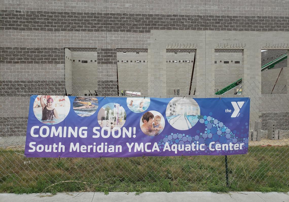 Work began on the 22,000-square-foot aquatics center last summer. It’s expected to be completed by late spring 2021.