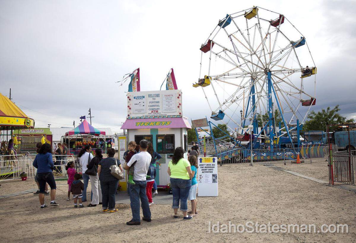 dairy days, carnival, meridian