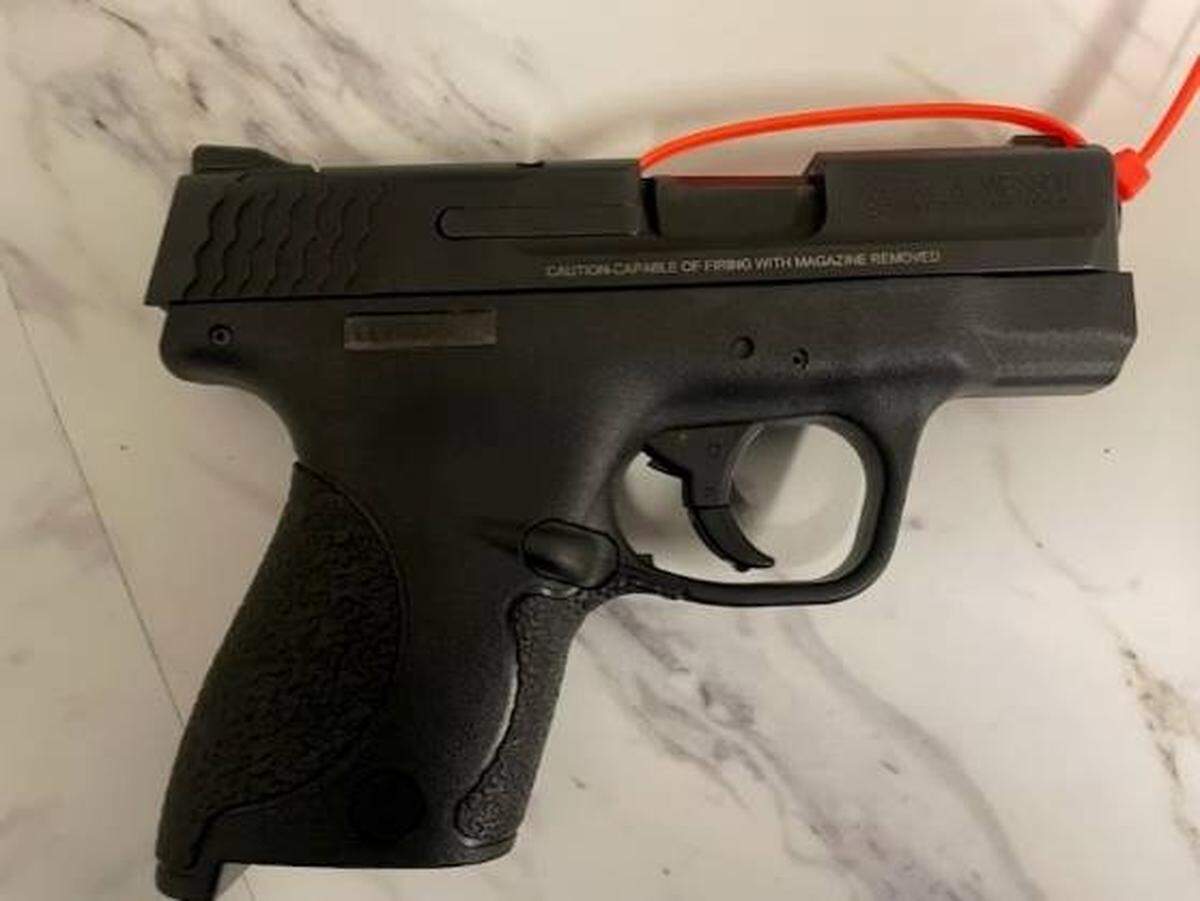 Transportation Security Administration officers at the Boise Airport located two firearms, included this loaded Smith & Wesson 9 mm handgun, in carry-on luggage in fewer than 4 hours on Monday, Oct. 2, 2023. In 2022, the Boise Airport set a new record with 40 guns confiscated at the security checkpoint.