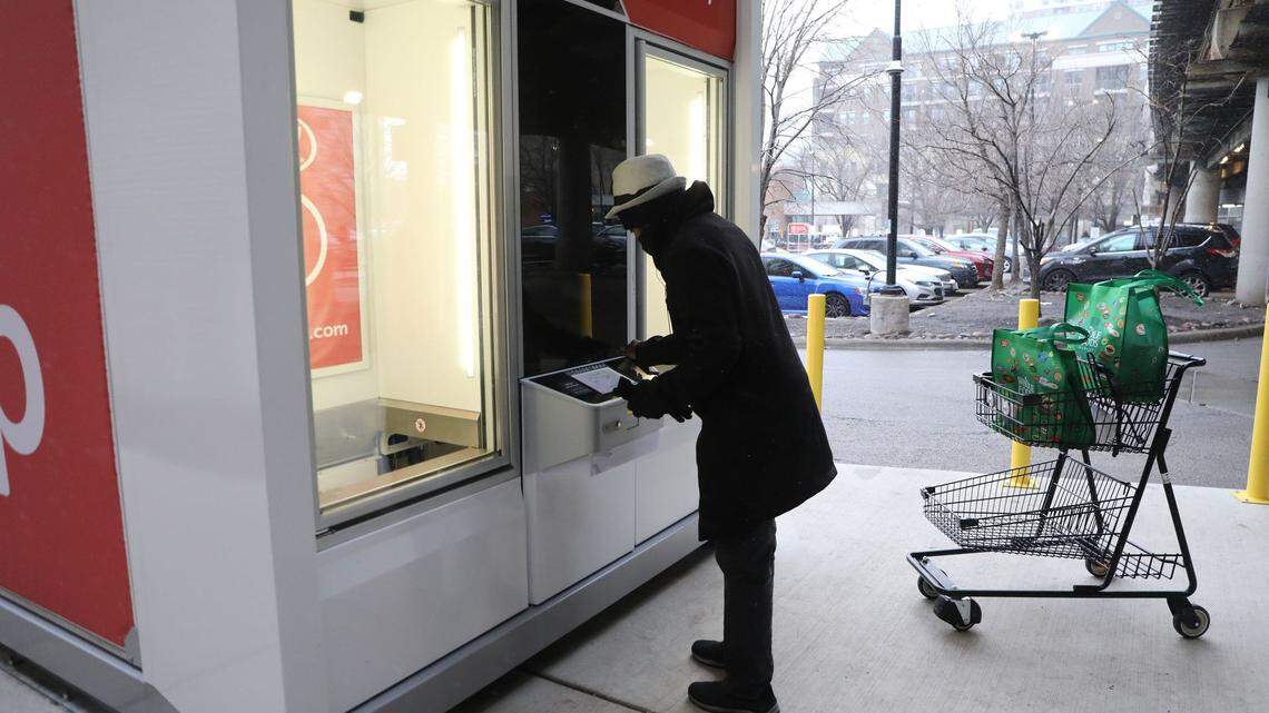 Albertsons experiments with automated pickup kiosks as online grocery shopping soars