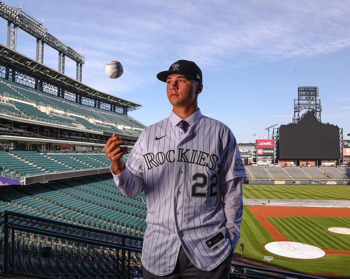 Former Rocky Mountain High standout Gabriel Hughes had Tommy John surgery last summer and will miss most, if not all, of the 2024 season.