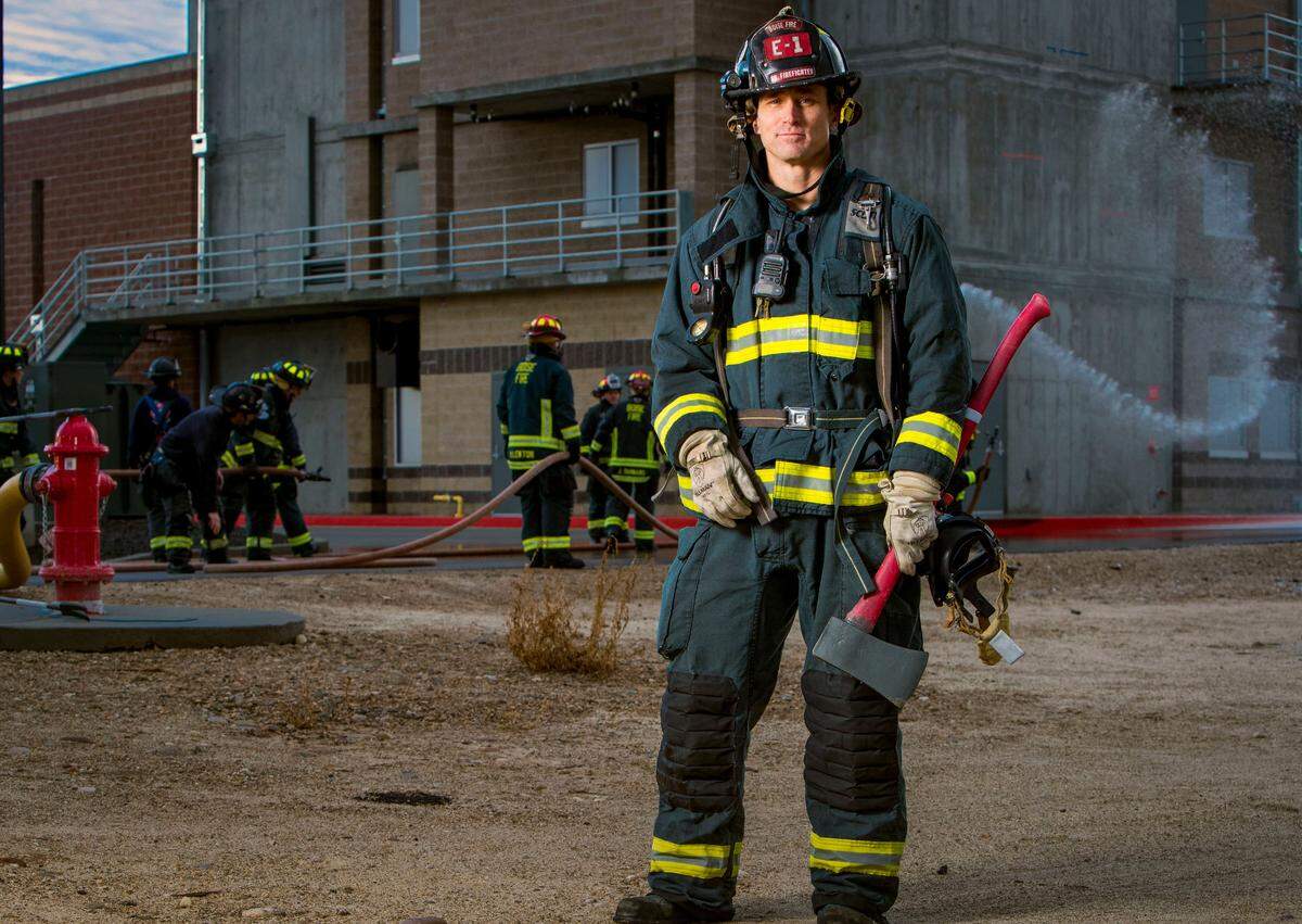 Kevin Allen is a senior firefighter with the City of Boise.