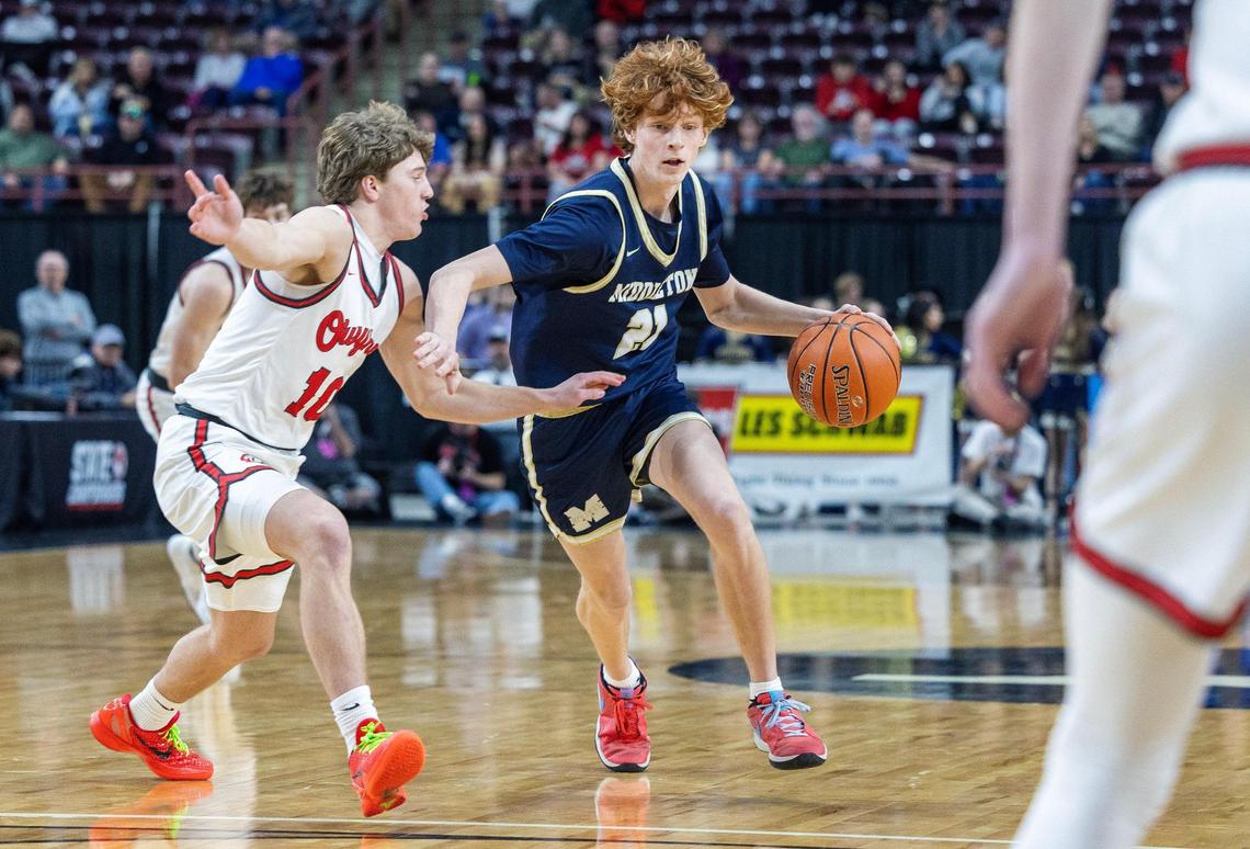Middleton junior Tye Cornwall led the Vikings to state as their point guard last season.