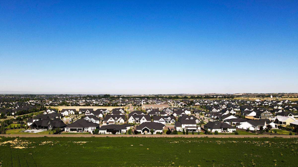 Single family home subdivisions have sprung up around Eagle and the Treasure Valley as the region continues to see population growth.
