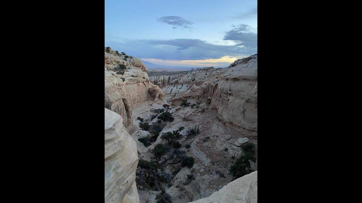 A climber fell 70 feet to his death in Farnsworth Canyon, the sheriff’s office said.