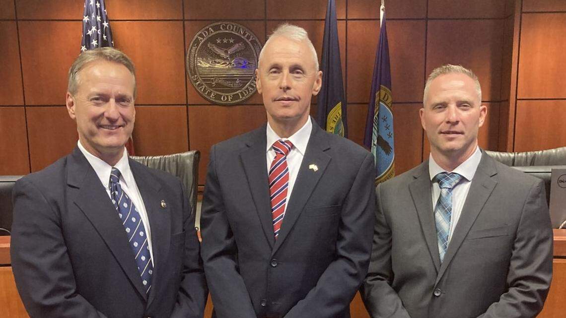 The Ada County Republican Central Committee has selected Doug Traubel, from left, Mike Chilton and Matt Clifford as nominees for the vacant Ada County Sheriff position.