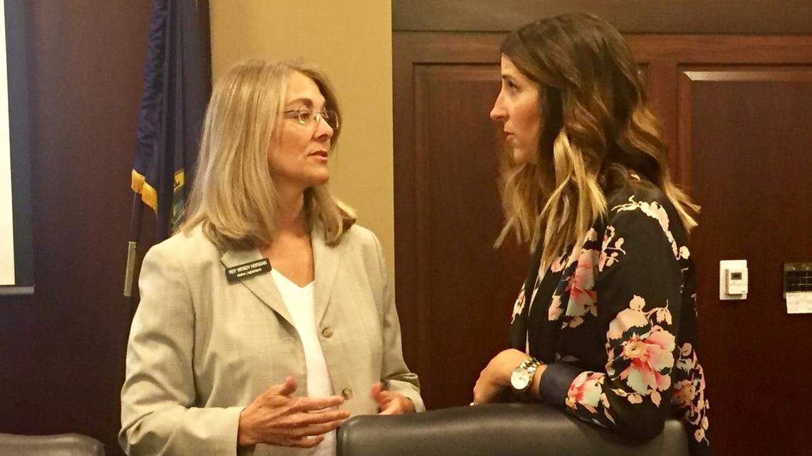 Idaho Rep. Wendy Horman, R-Idaho Falls, left, and Idaho Senate Majority Leader Lori Den Hartog, R-Meridian, said they will co-sponsor a school voucher bill during the 2025 legislative session.