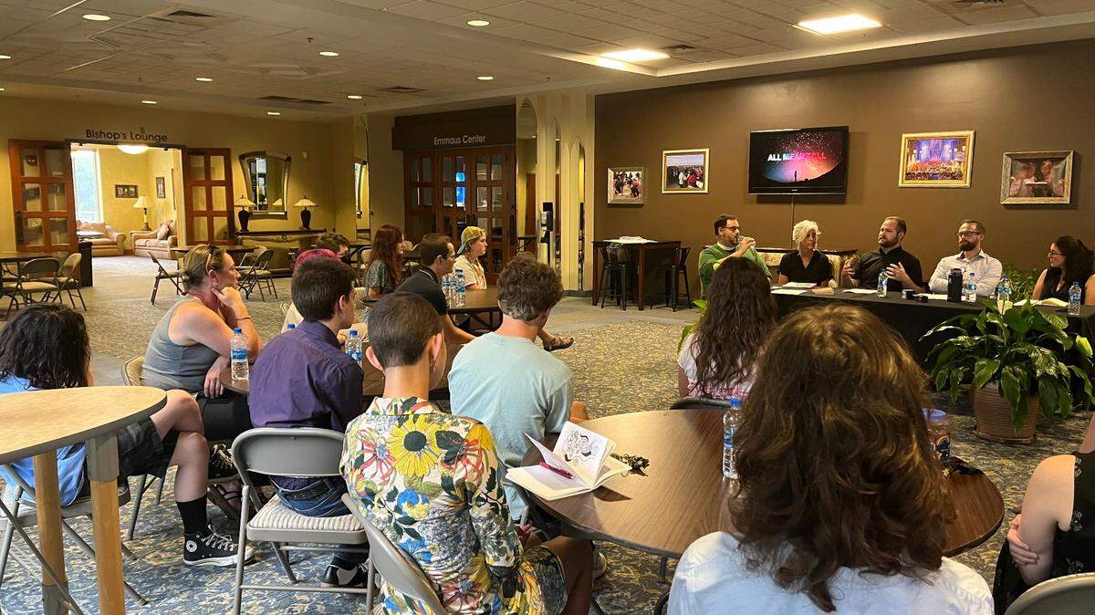 Students in Boise have a conversation with faith leaders after a small Baptist pastor in Boise said God wanted to “put all queers to death.”