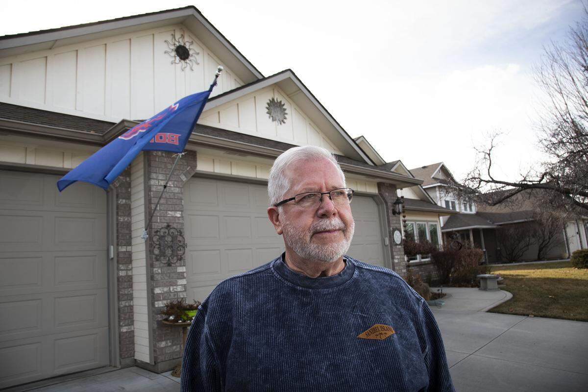 Steven Hunt, a former HOA president in his neighborhood, has been advocating for the city of Meridian to have better standards when it comes to approving investor-owned subdivisions. He lives in Turnberry Crossing, right next to a new subdivision owned by American Homes 4 Rent.
