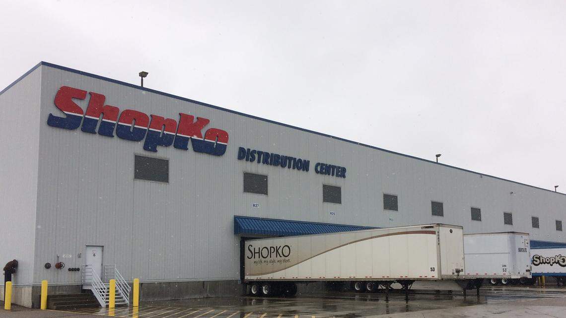 Deliveries to and from Shopko’s regional distribution center in Boise, 1001 E. Gowen Road, are falling as the discount retailer shrinks as it works through bankruptcy.