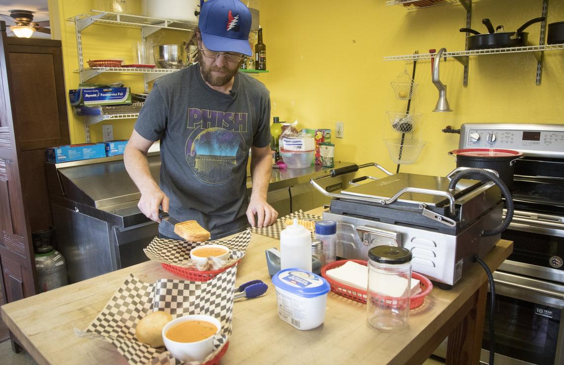 Zach Van Matre, owner of Tower House Coffee, is hoping that the influx of marijuana shoppers might help business at his downtown Ontario coffee shop.