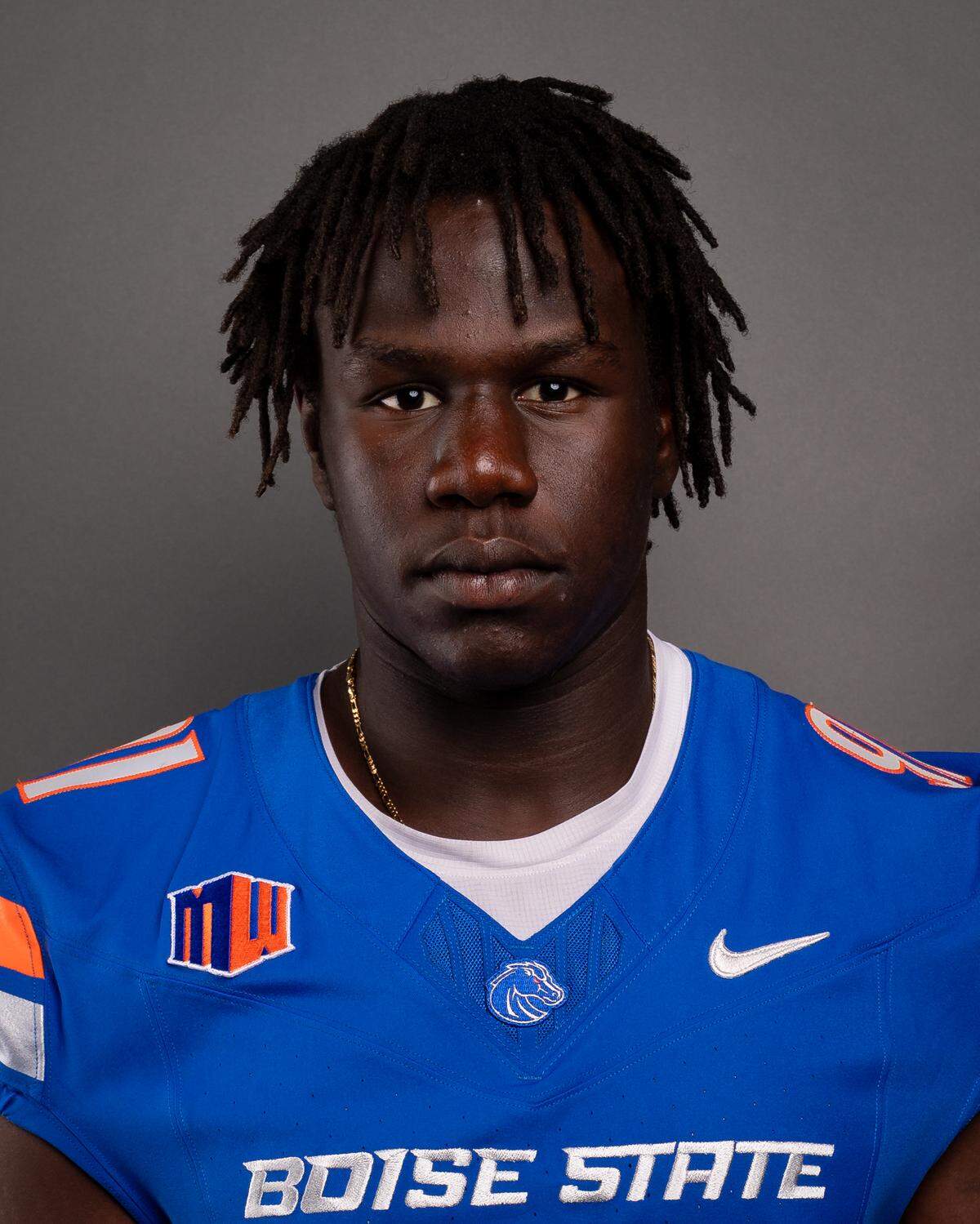 Freshman edge rusher Bol Bol went from South Sudan to Kenya to Alberta, Canada, where he started playing football. Then he went to Washington state for a final year of high school, and found his way to Boise.