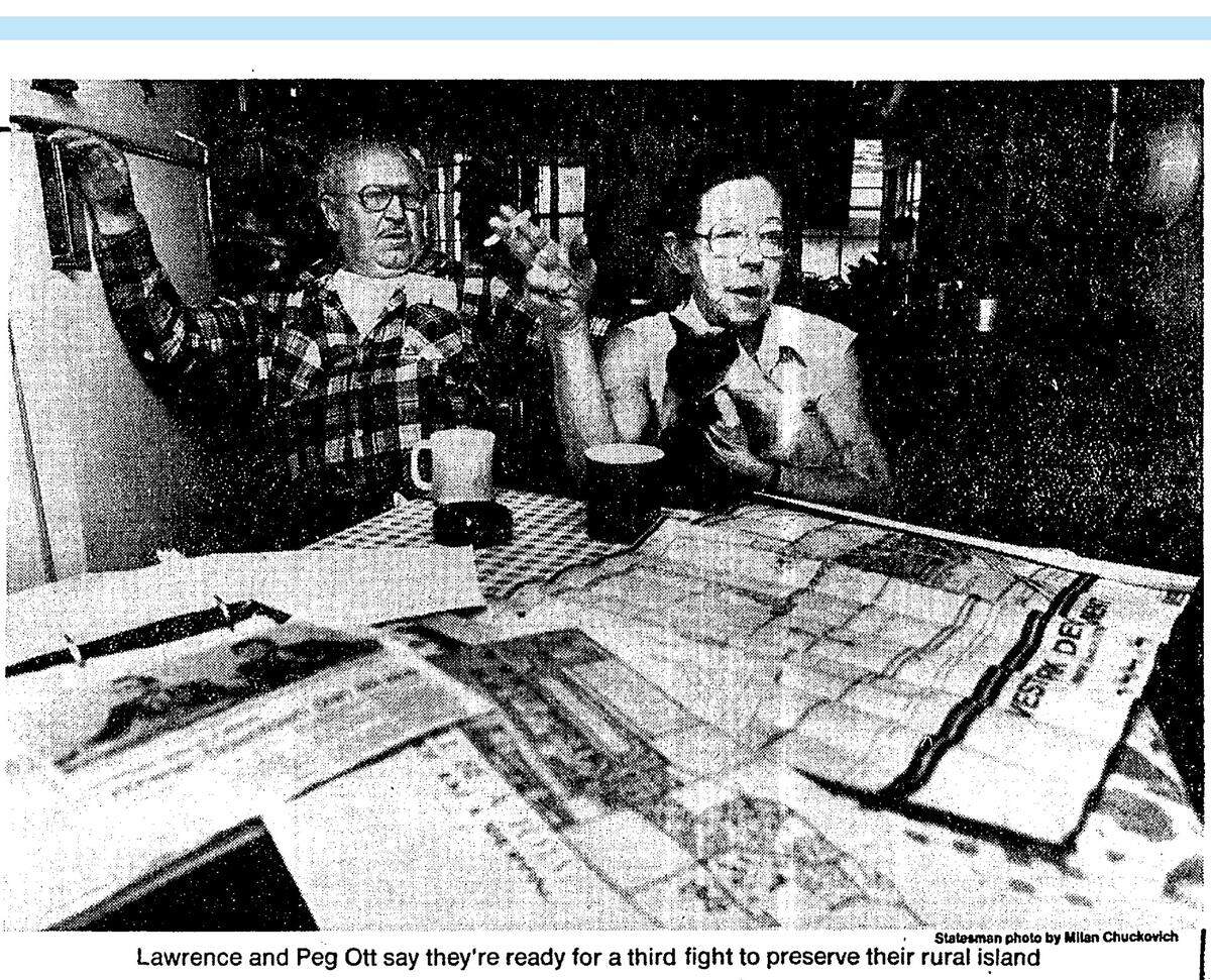 Larry and Peg Ott fought development in West Boise from the 1970s until their deaths.
