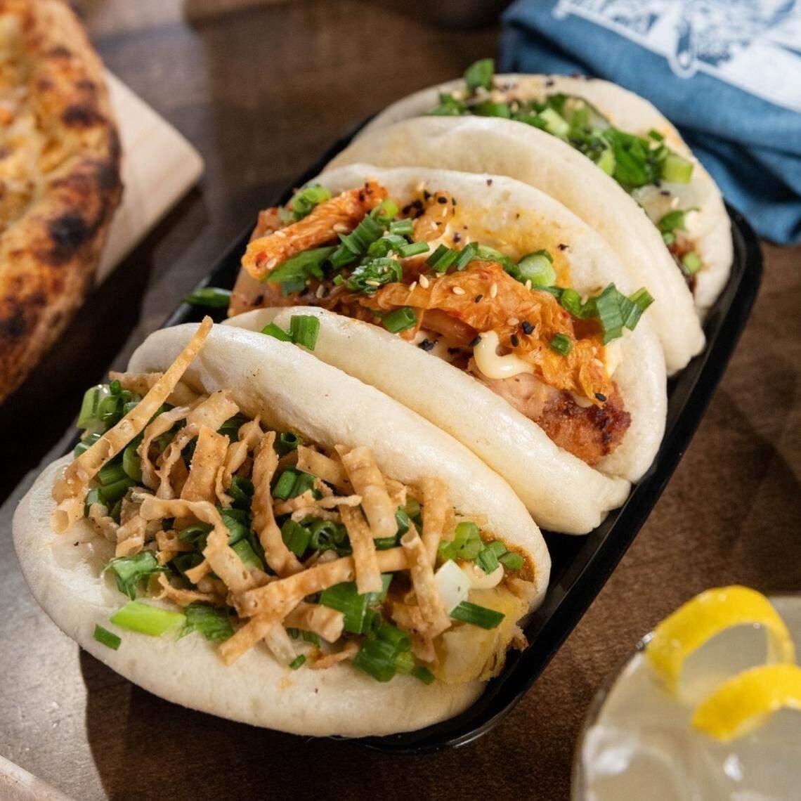 Steamed buns are the specialty at Bao Boi.