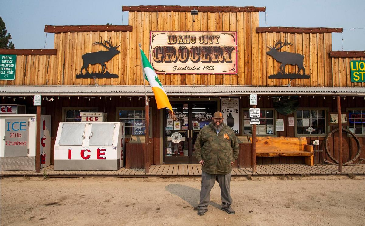 Idaho City Grocery owner Bobby Mathews says that he’s tried to keep things as normal as possible for his staff and customers. He sanitizes the shop regularly, but does not require his staff to wear masks.