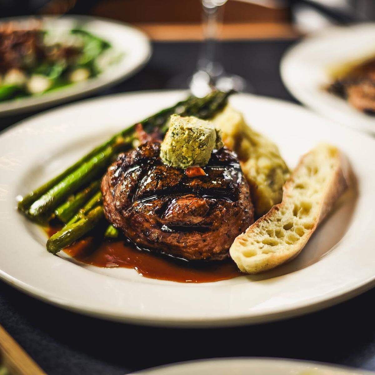 The menu at Bardenay restaurants in Boise and Eagle includes options such as this 8-ounce bacon-wrapped beef filet. The new Garden City location will have a “similar vibe,” Bardenay President Peter Goodwin says, but a different menu.