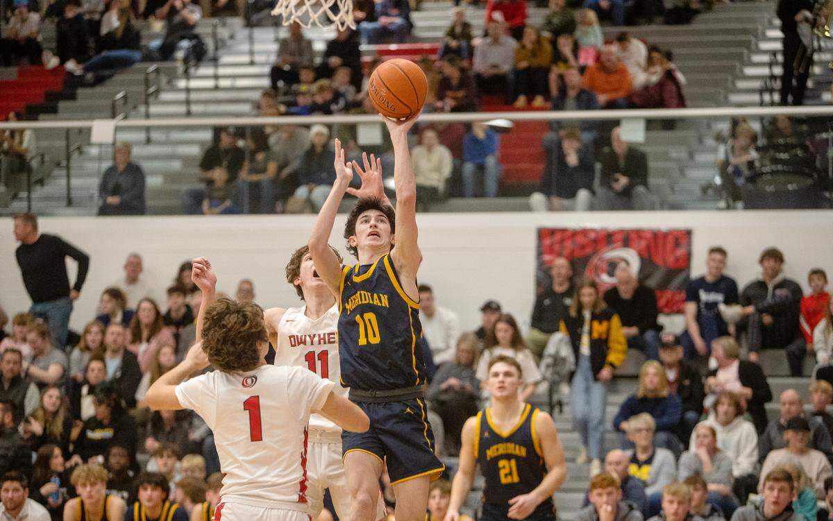 Meridian senior guard Ryan Baker returns after making the 5A All-Idaho second team last year.