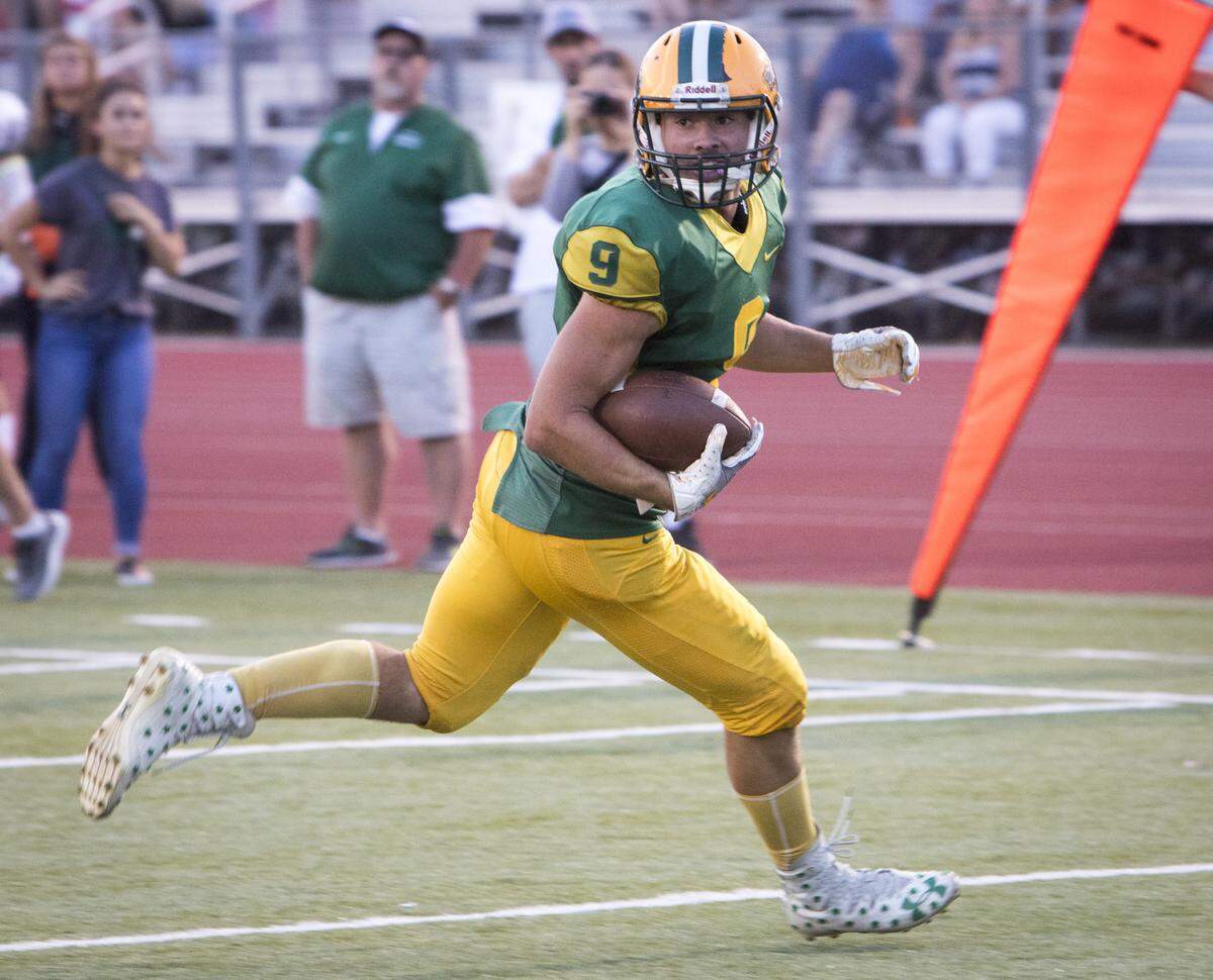 Borah has moved star receiver Ellis Magnuson to quarterback with Jake Standlee’s injury.