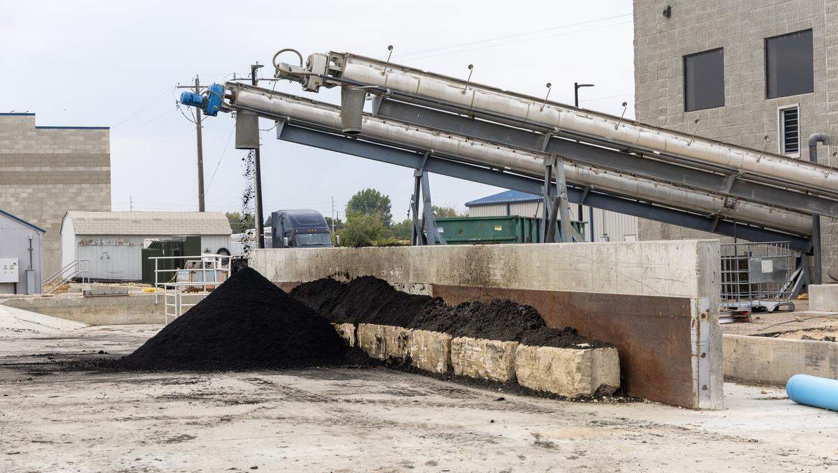 The Meridian Wastewater Resource Recovery Facility, Aug. 25, 2025.